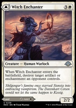 Witch Enchanter Witch Blessed Meadow - Modern Horizons 3 