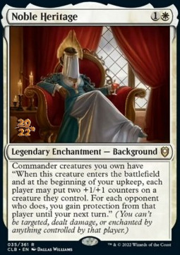 Noble Heritage - Commander Legends Battle for Baldurs Gate Promos
