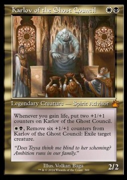 Karlov of the Ghost Council (V.1) - Ravnica Remastered Extras 