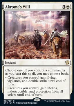 Akromas Will - Commander Legends 
