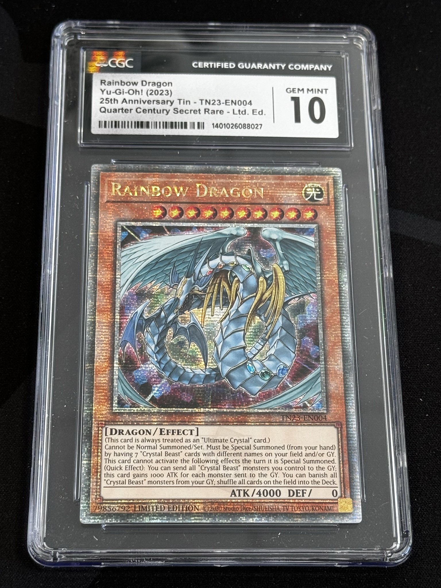 Rainbow Dragon - TN23 4 - English - CGC 10 