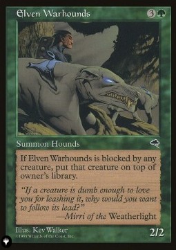 Elven Warhounds 