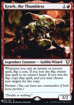 Krark the Thumbless - Secret Lair Drop Series Secretversary 2021 