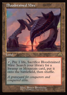 Bloodstained Mire (V.2) - Modern Horizons 3 Extras 