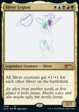 Sliver Legion (V.2) - Secret Lair Drop Series Extra Life 2022 