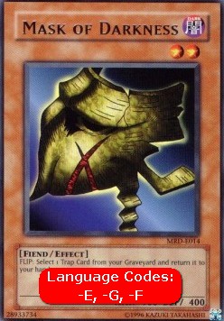 Mask of Darkness (V.1 - Rare) 