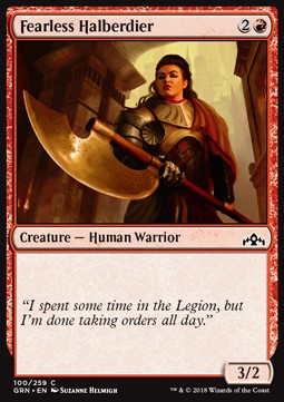 Fearless Halberdier 