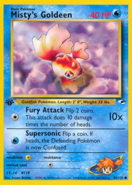 Misty's Goldeen (Fury Attack) 