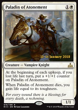 Paladin of Atonement - Rivals of Ixalan Promos 