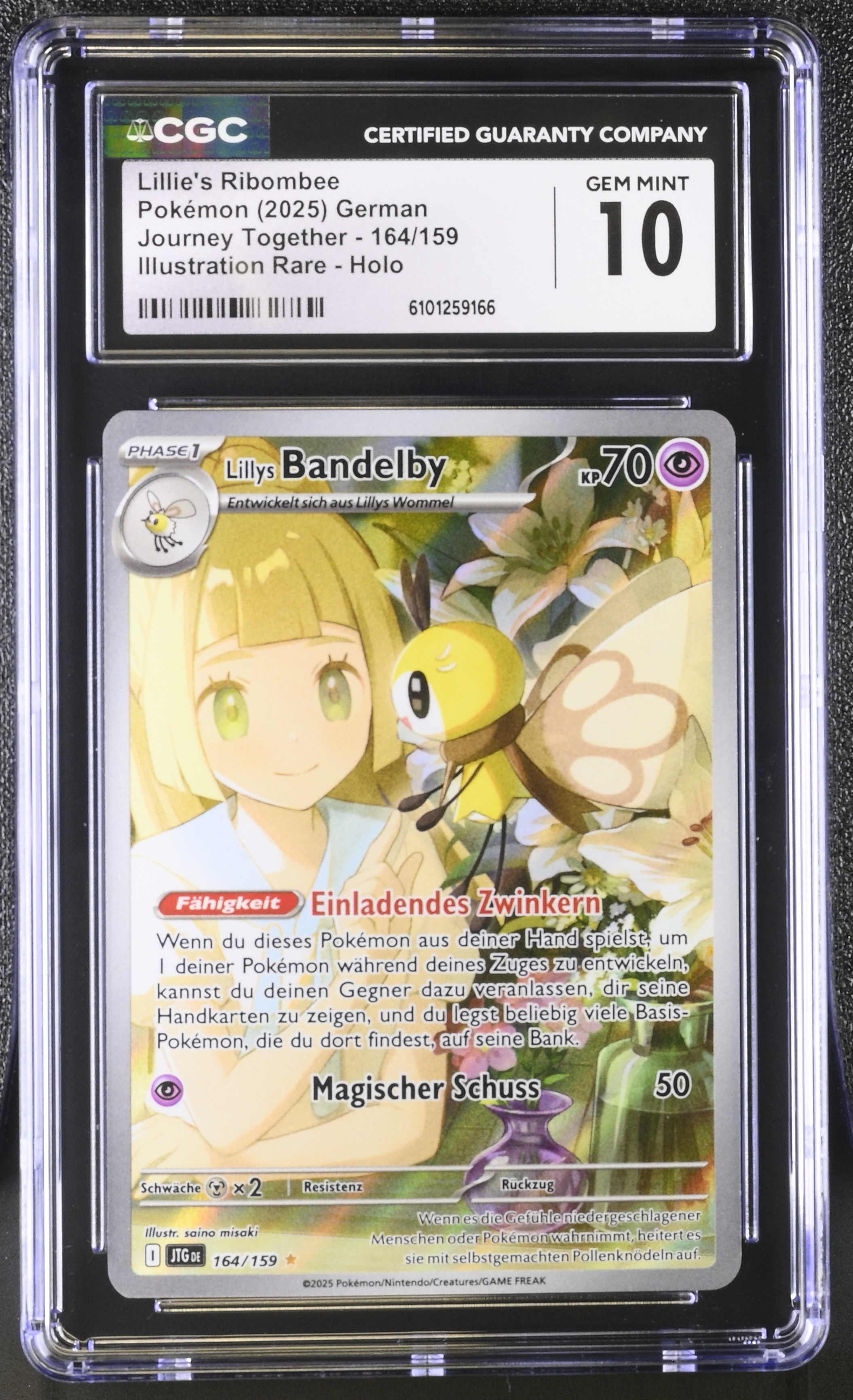 Lillies Ribombee - JTG 164 - German - CGC 10 