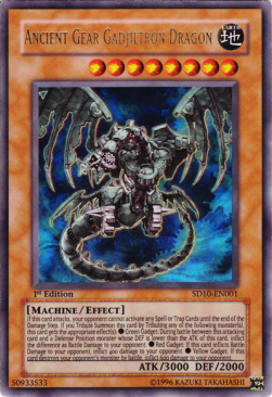 Ancient Gear Gadjiltron Dragon (V.1 - Ultra Rare) 