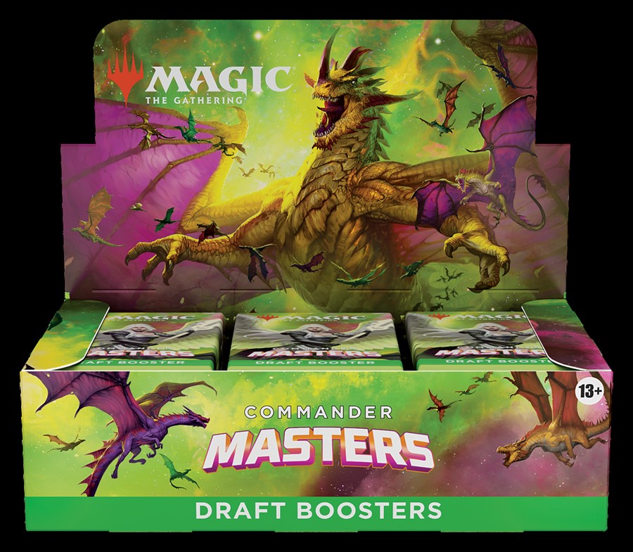 Commander Masters Draft Booster Box - Englisch