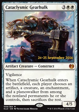 Cataclysmic Gearhulk - Kaladesh Promos 