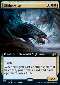 Slitherwisp - Ikoria Lair of Behemoths Extras 