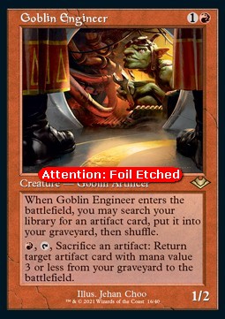 Goblin Engineer (V.2) - Modern Horizons Retro Frame Cards 