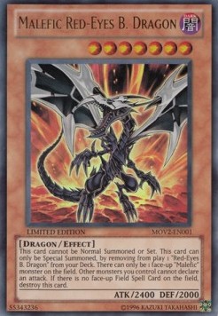 Malefic Red-Eyes B. Dragon (V.2 - Ultra Rare) 