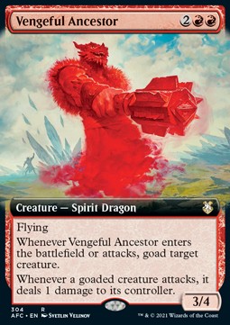 Vengeful Ancestor - Commander Adventures in the Forgotten Realms Extras 