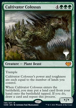 Cultivator Colossus (V.2) - Innistrad Crimson Vow Promos 