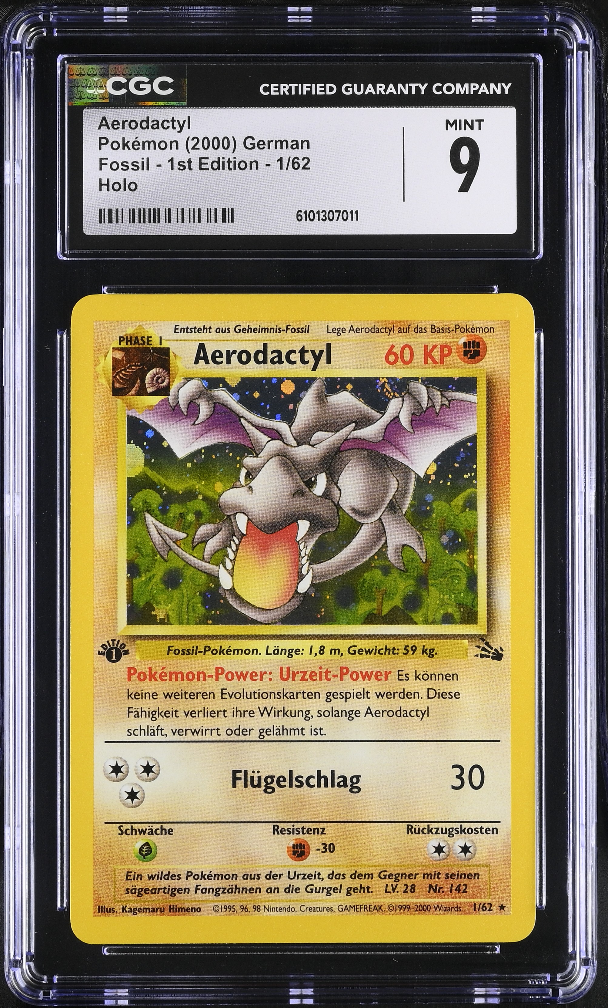 Aerodactyl - FO 1 - German - CGC 9 