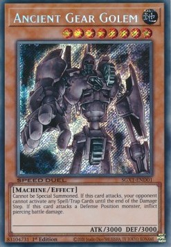 Ancient Gear Golem (V.2 - Secret Rare) 