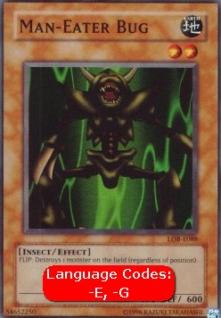 Man-Eater Bug (V.1 - Super Rare) 