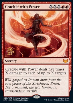 Crackle with Power (V.1) - Strixhaven School of Mages Promos 