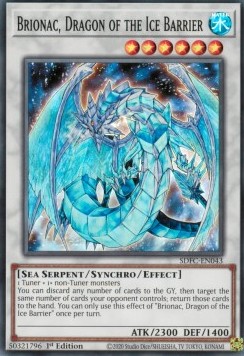 Brionac, Dragon of the Ice Barrier 