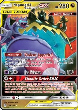 Naganadel & Guzzlord GX 