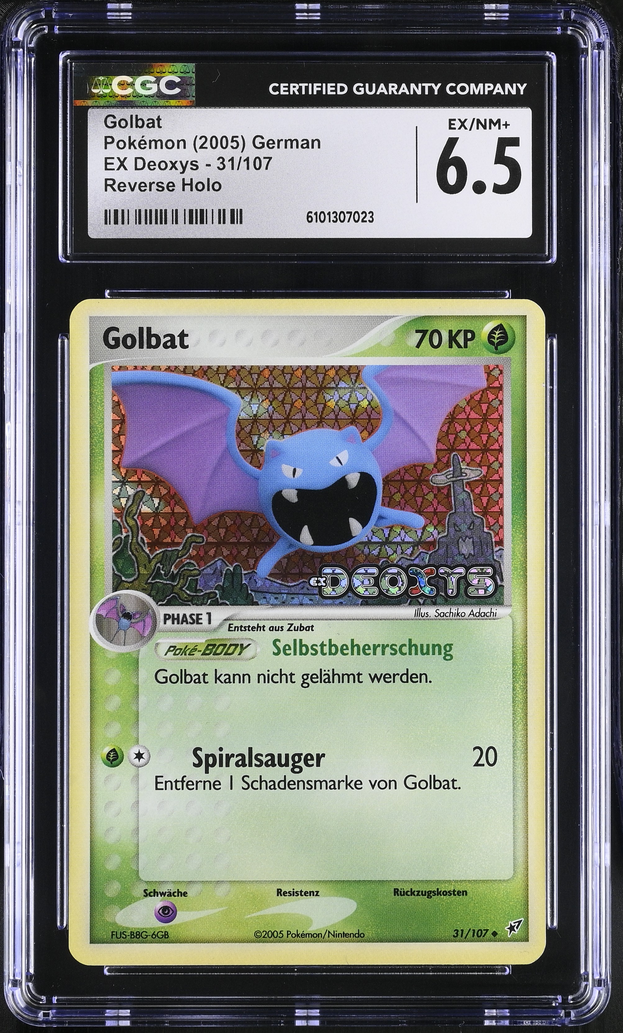 Golbat - DX 31 - German - CGC 6.5 