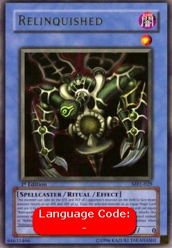 Relinquished (V.2 - Ultra Rare) 