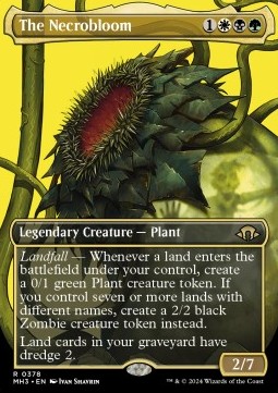 The Necrobloom (V.1) - Modern Horizons 3 Extras 