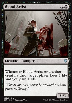 Blood Artist - Commander 2017