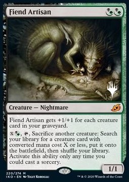 Fiend Artisan (V.1) - Ikoria Lair of Behemoths Promos 