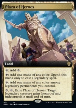 Plaza of Heroes - Dominaria United Extras 